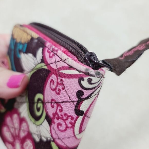 Vera Bradley "Mod Floral" Square Wallet - Picture 4 of 5